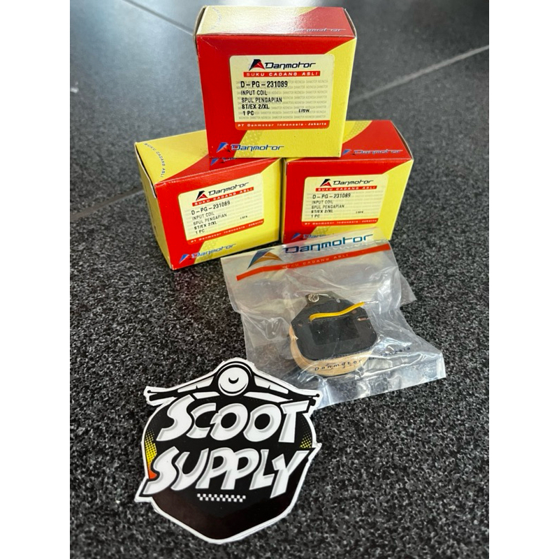 SPUL CDI SPUL PENGAPIAN VESPA EXCLUSIVE EXCEL DANMOTOR