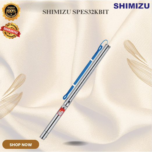 Shimizu Pompa Submersible Satelit 1 HP SPES32KBIT kabel 50m/SPES-32KBIT/SPES 32KBIT/Pompa Submersibl