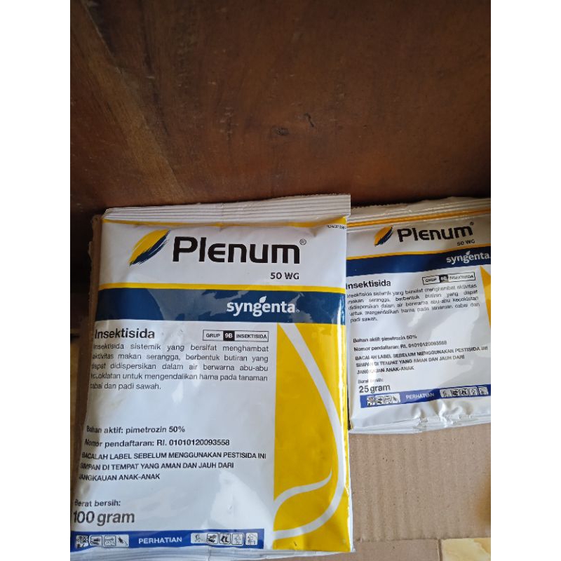 insektisida PLENUM 50 WG, SYNGENTA. untuk kutu kebul dan wereng