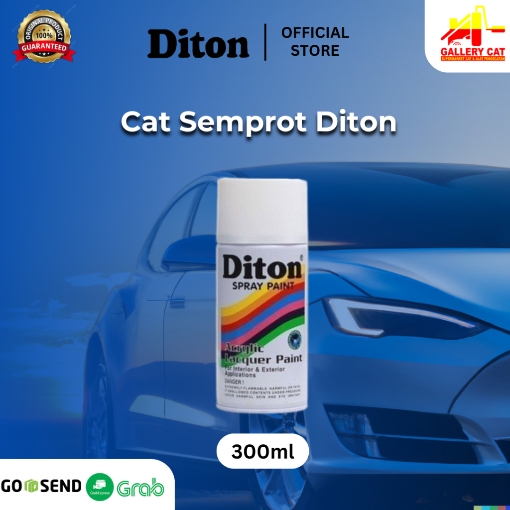 DITON CAT SEMPROT READY SEMUA WARNA LENGKAP