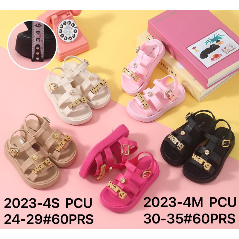 Sepatu Sandal Karet Tali Anak Wanita Balance 2023