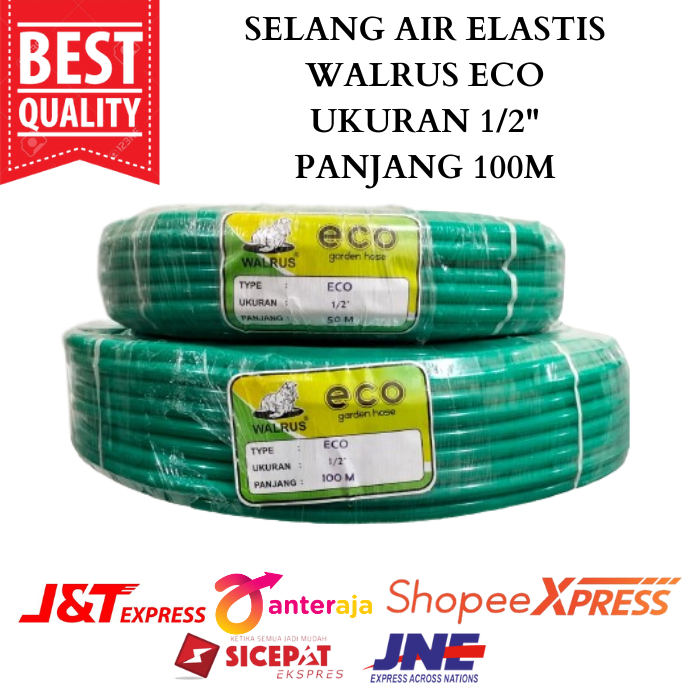 [BACA DESKRIPSI] Selang Dop / Selang Dof / Selang Walrus Eco / Selang Air Ukuran 1/2 Panjang 100M