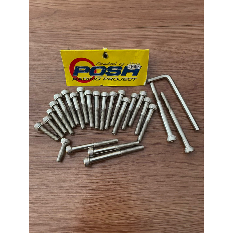 Baut Bak mesin Tiger megapro Gl / Buat L mesin Tiger Gl megapro set