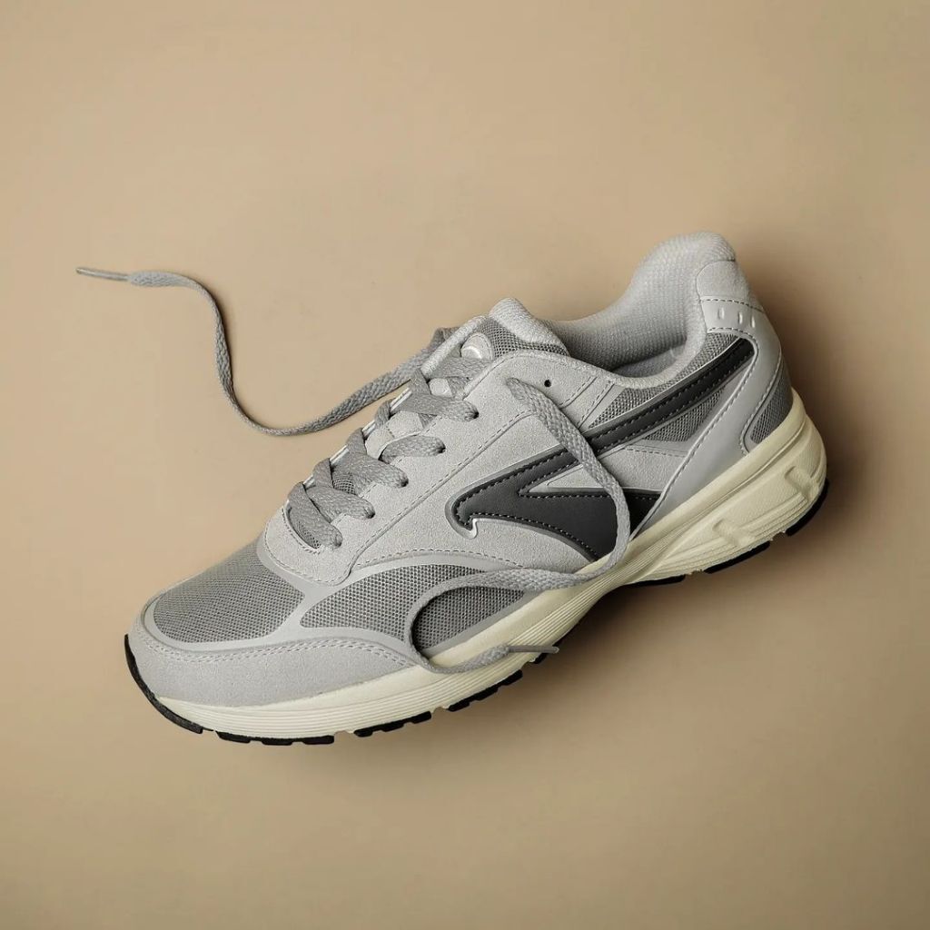 Sepatu Sneakers Brodo Ace Nova Grey