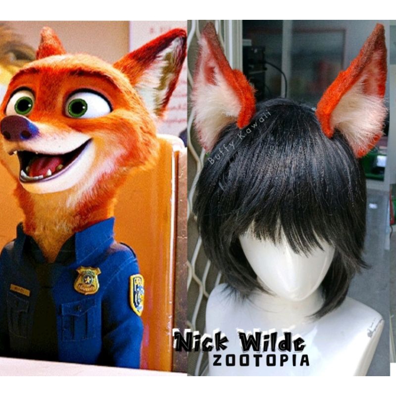 Bando Realistic Nick Wilde Zootopia cosplay fox halloween kitsune disney