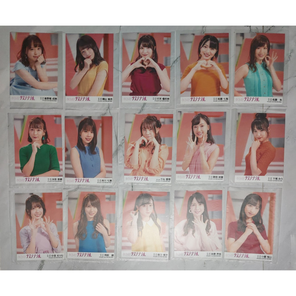 Photopack AKB48 Team 8 Sustainable Sukida Sukida Sukida