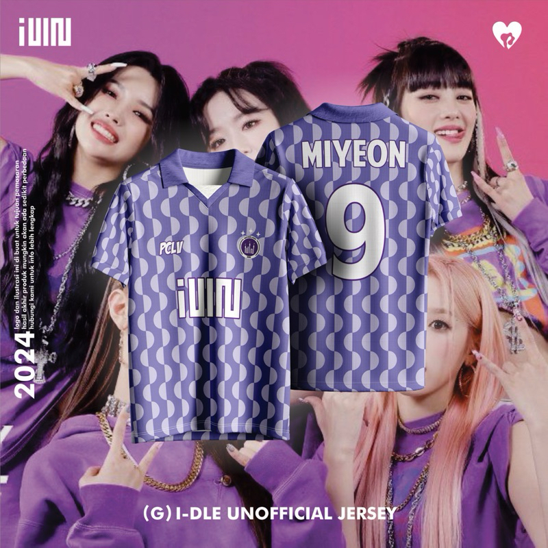 JERSEY GIDLE // JERSEY KPOP // GIDLE TSHIRT // KAOS GIDLE (Pre Order) - @preciouslove.co
