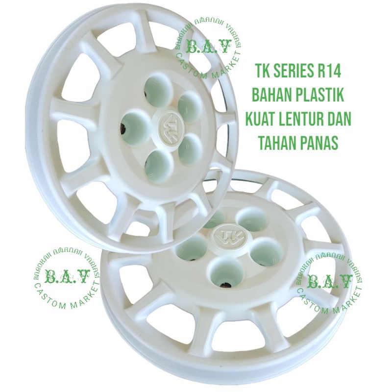 WHELLDOP DOP TUTUP VELG RODA TK SERIES R14 for pickup L300, grandmax, carry