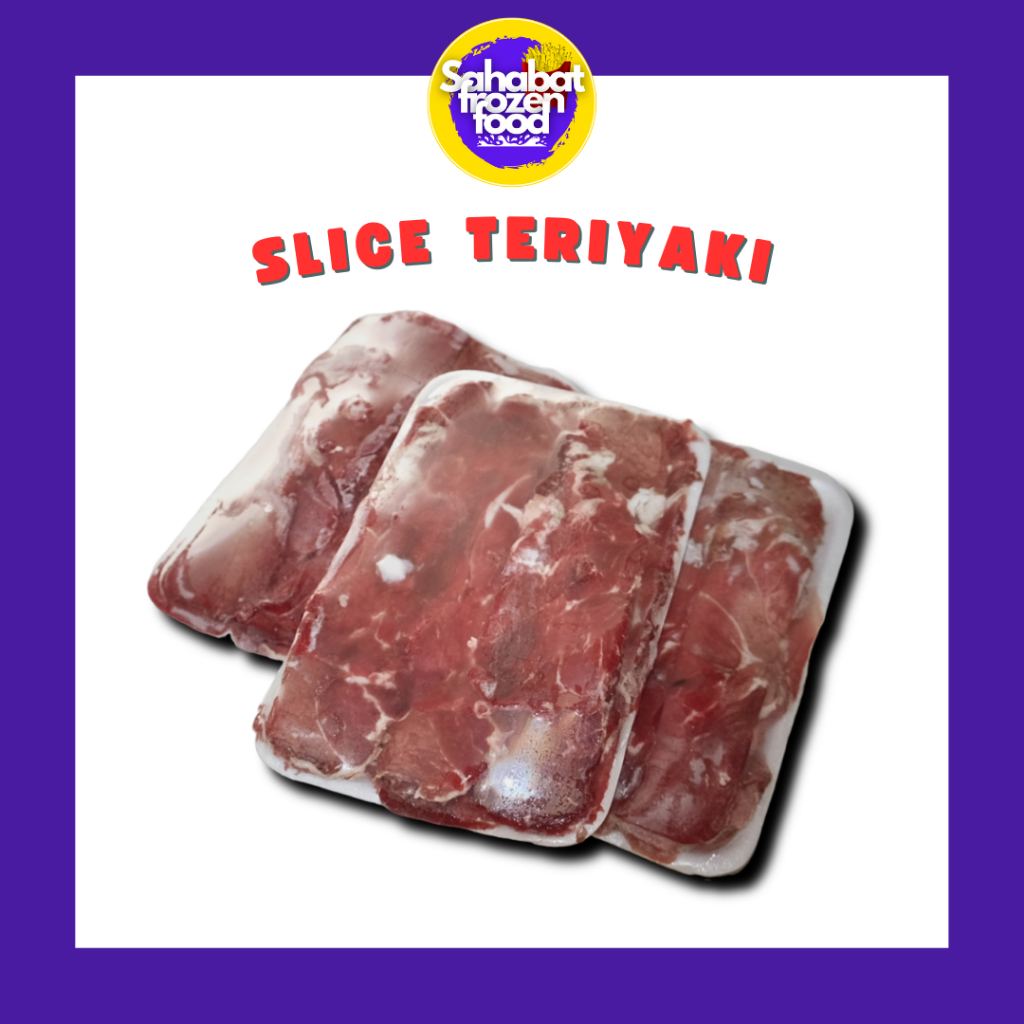 

Slice Teriyaki / Dagin Teriyaki Frozen Kemasan -/+ 500 gram