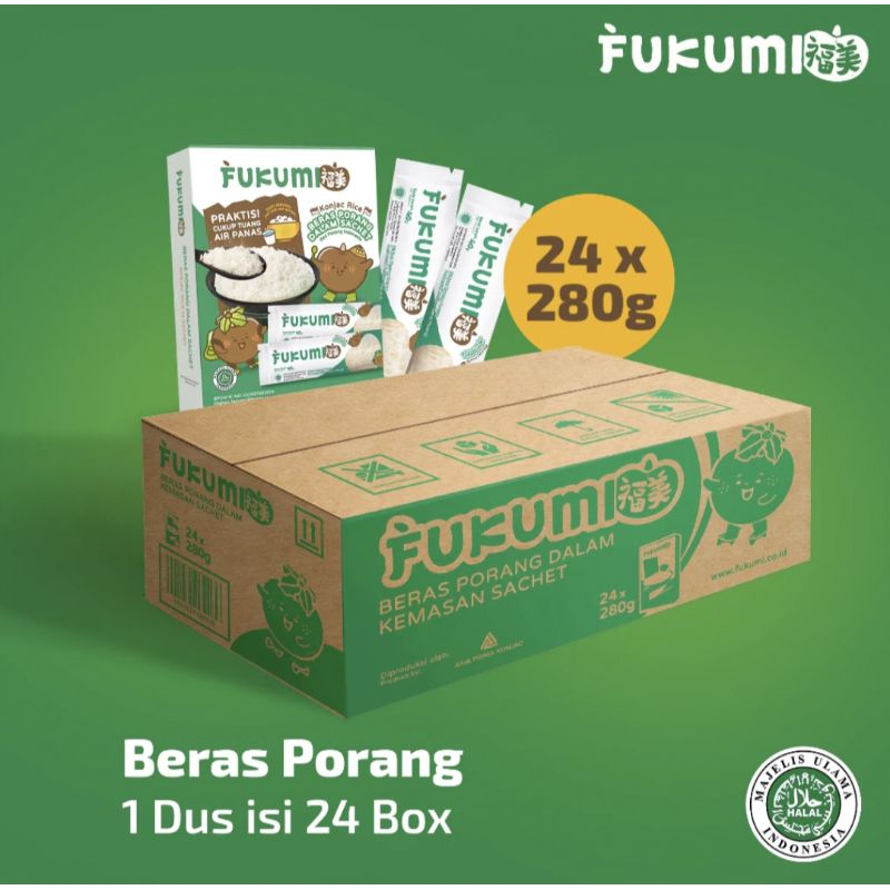 

Fukumi Beras Porang Box isi 24pc