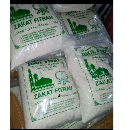 

beras zakat 2,7kg murah termurah free ongkir