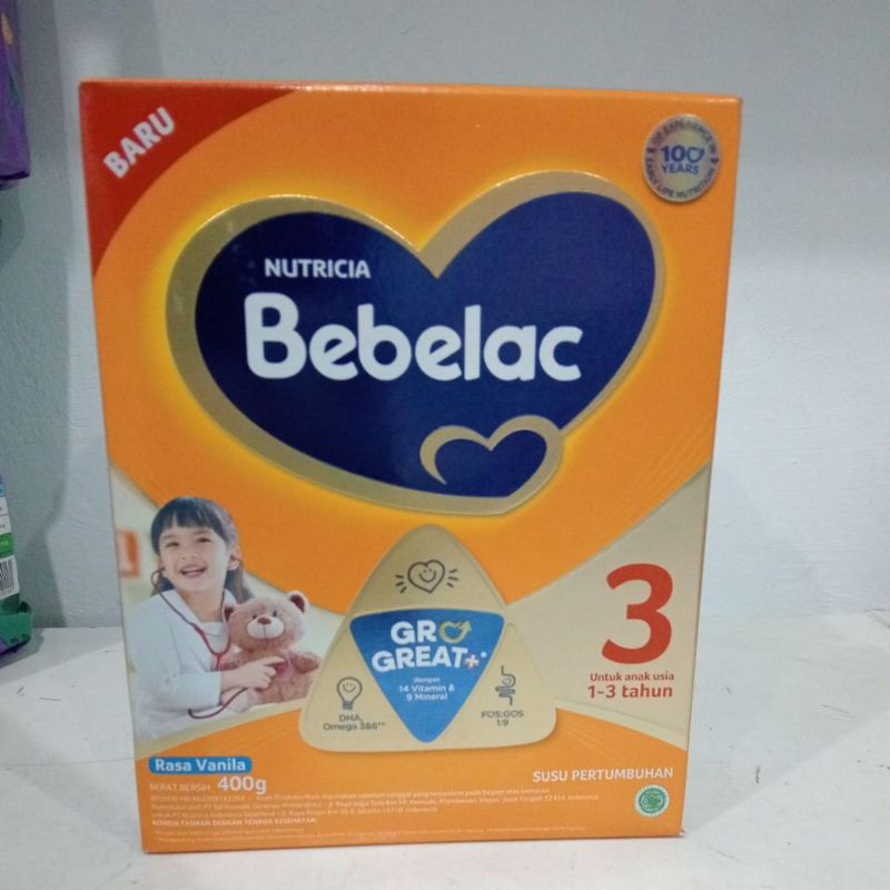 

Bebelac 3 grow great 400 gram vanila