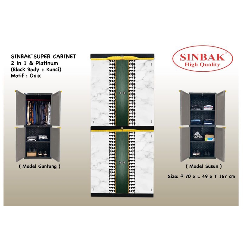 LEMARI PLASTIK SINBAK SC