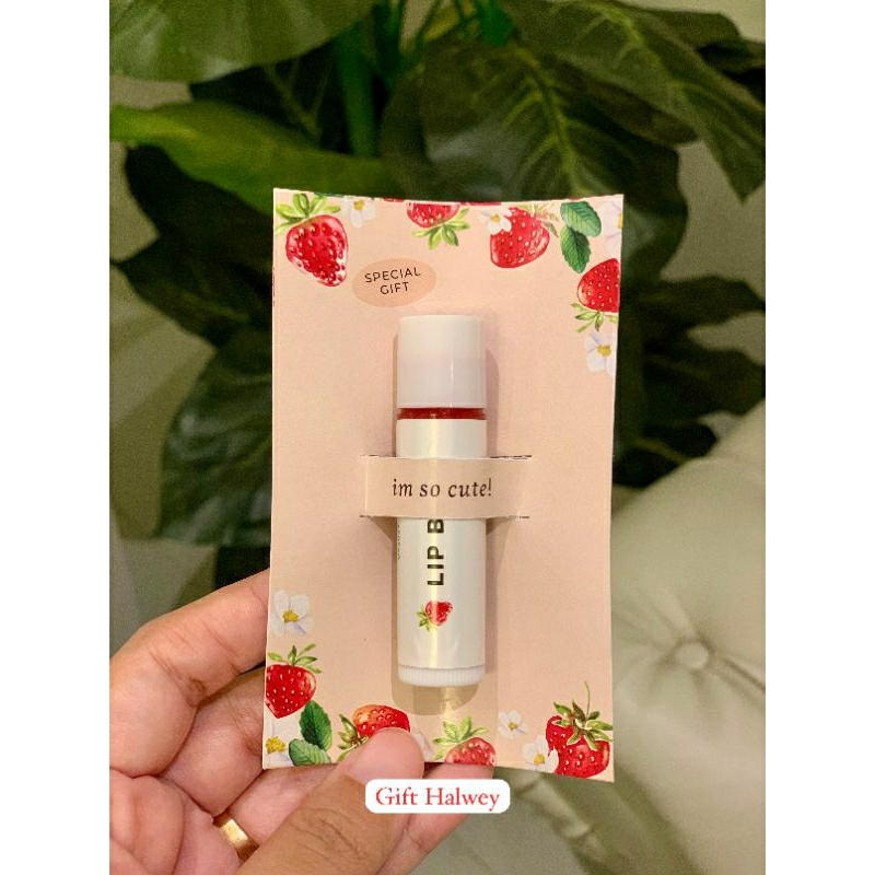 Lip Balm Herba | Pelembab bibir by Halwey | Mencerahkan bibir