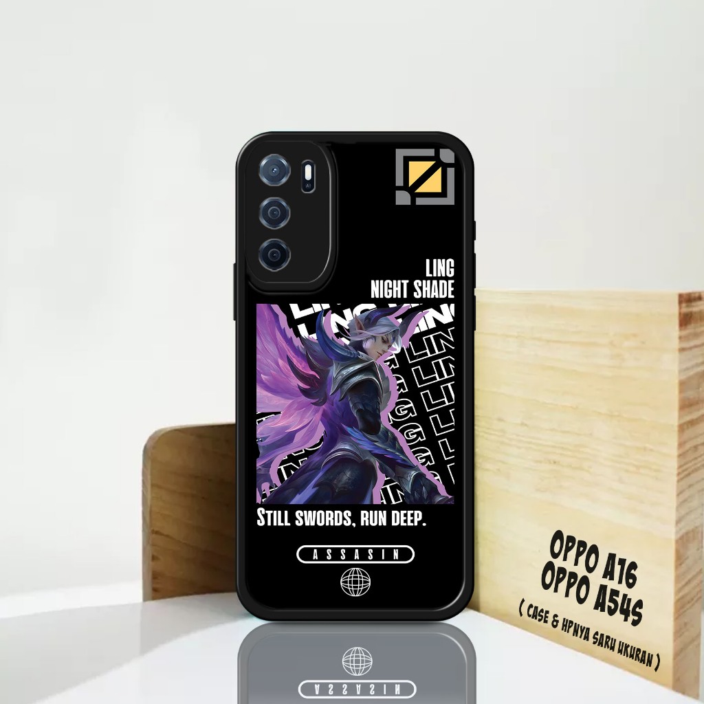 Case Oppo A16 / Oppo A54S Terbaru - Casing Hp Oppo - ( MOBILE LEGENDS ) - Case Hp - Casing - Softcas