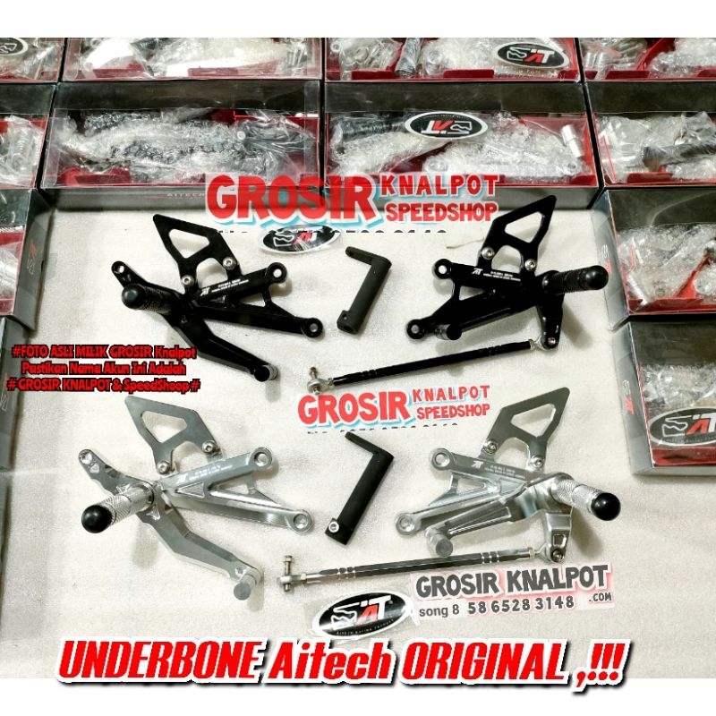 Foostep step UB Underbone AITECH ORIGINAL New Model PREMIUM Kawasaki Ninja R RR SS ZX victor