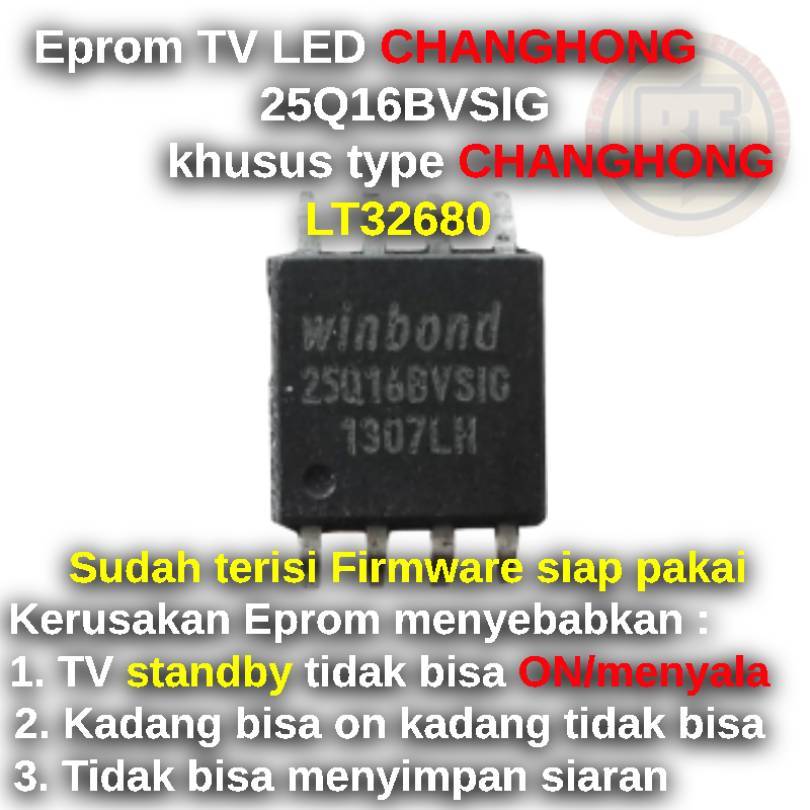 Ic Eprom Firmware TV CHANGHONG LT32680