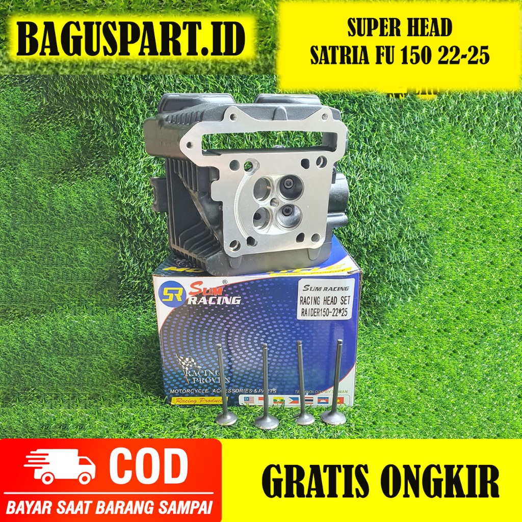 SUPER HEAD Satria FU Size 22/25 SUM RACING