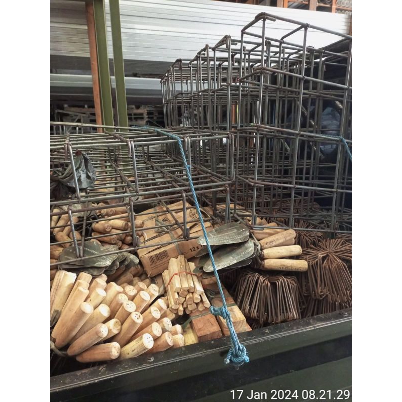 cakar ayam 50x50 besi 10sni tanpa stek