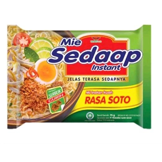 

[AYOBUY.ID] SEDAAP RASA SOTO 75g (1 PCS)