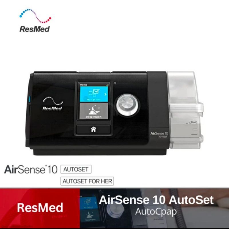 AUTOSET CPAP RESMED AIRSENSE 10 ( GARANSI RESMI 2 th )
