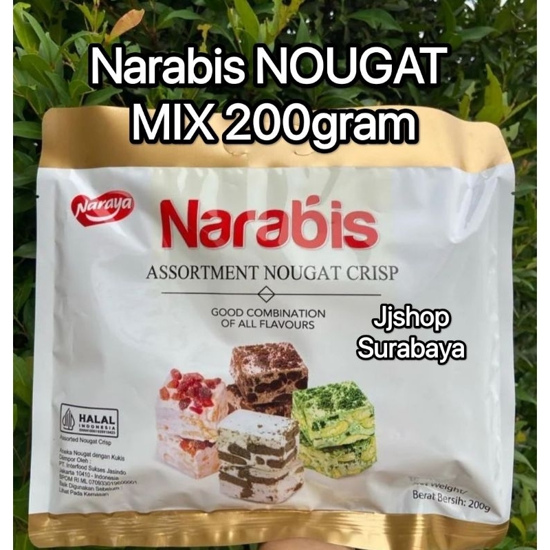 

NARABIS NOUGAT MIX 200gram