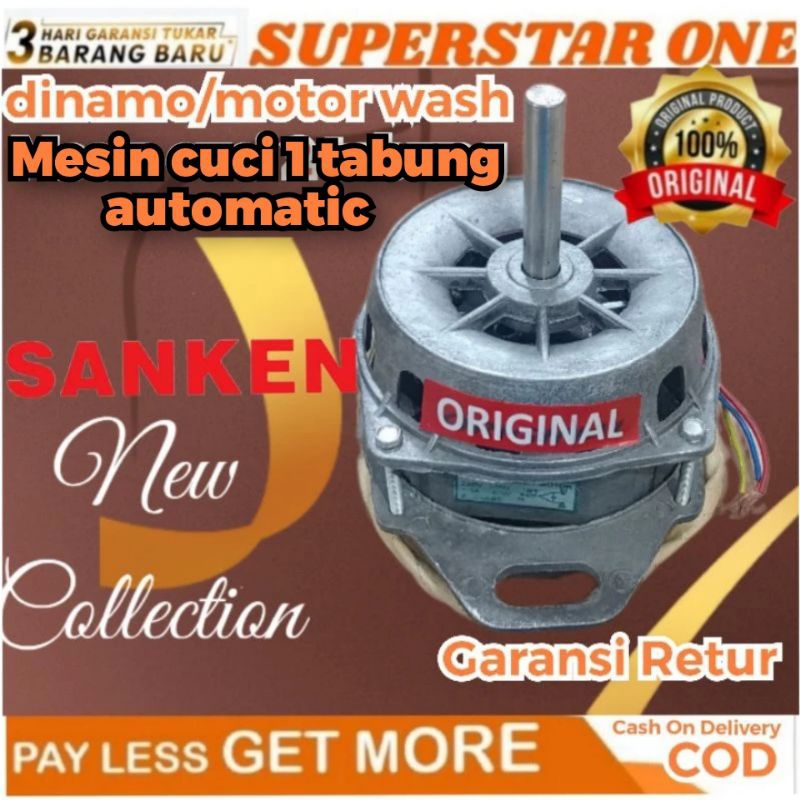 Dinamo/motor wash/pencuci mesin cuci sanken 1 tabung