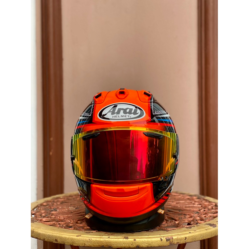 ARAI RX7X MAZE RED