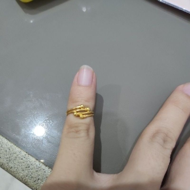 Cincin Anak Emas Asli Elegan