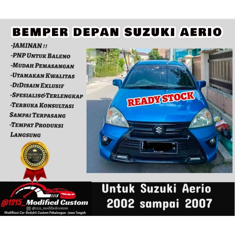 Bemper Depan Aerio custom