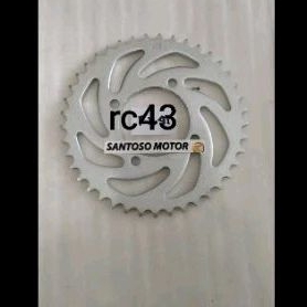 Gear belakang Suzuki Rc 428-43t