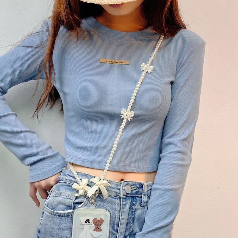 

TALI LANYARD SELEMPANG PANJANG MUTIARA PITA | STRAP PHONE AKSESORIES HAPE