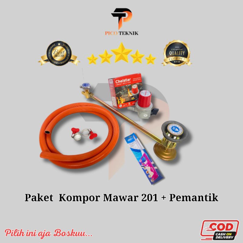 1 Set Kompor Semawar Uk 201, 202, 203 Lengkap Kompor Umkm,Kompor mie ayam bakso