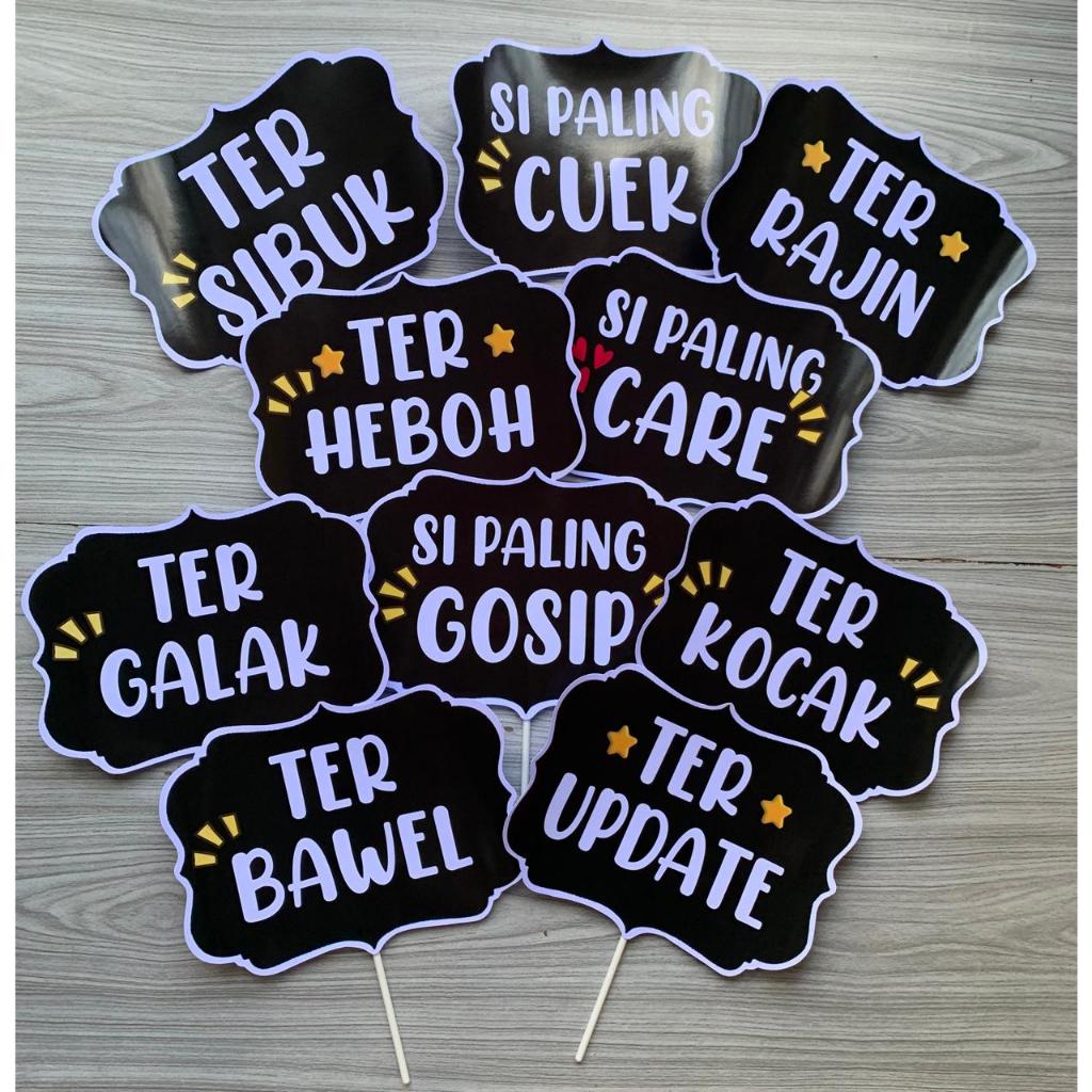 Props Photobooth Reuni / Perlengkapan Foto / Dekorasi Foto