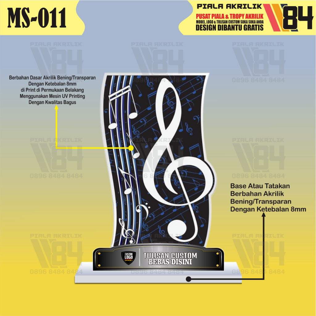 Plakat Music, Piala Music, Tropy Music, Tropi Musik, Plakat Musical, Piala Musical, Tropy Musical, P