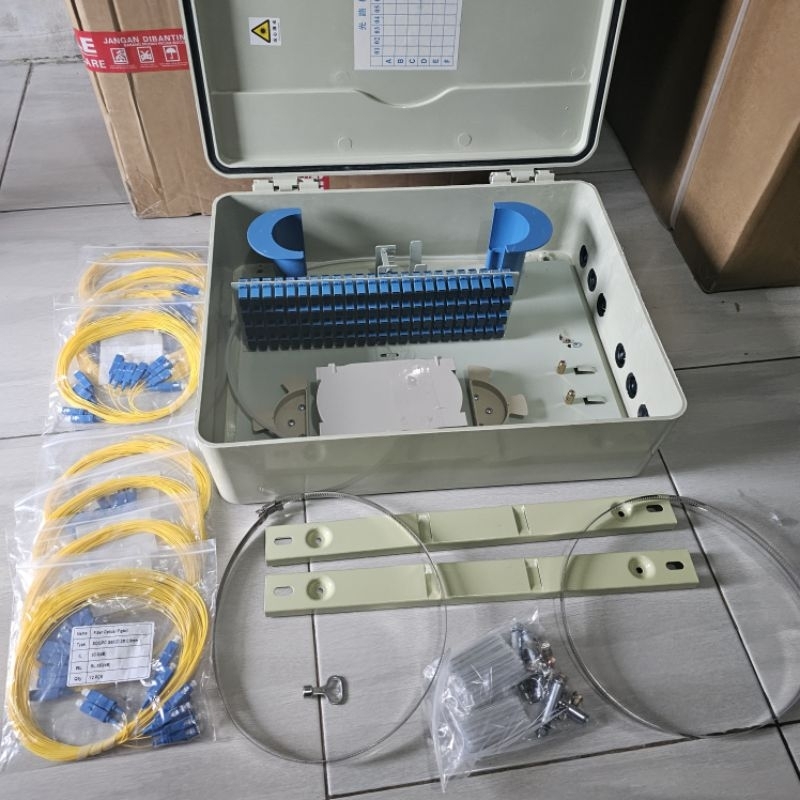 odc 96 core lengkap pigtail sc upc / odc tiang 96 core