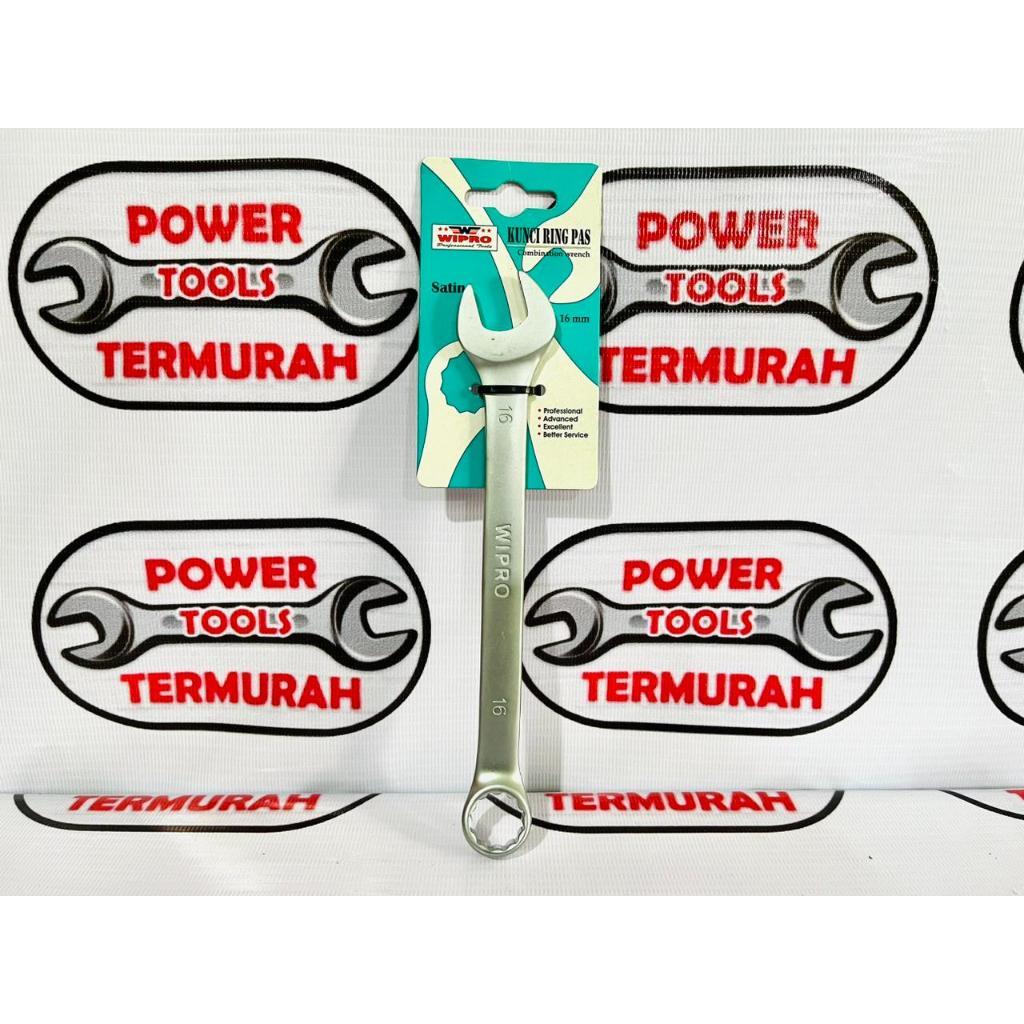 

WIPRO Kunci Ring Pas Satin-CRV 16mm