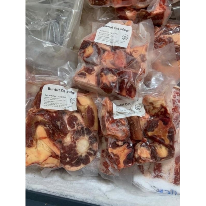 

buntut sapi cut 500 gram