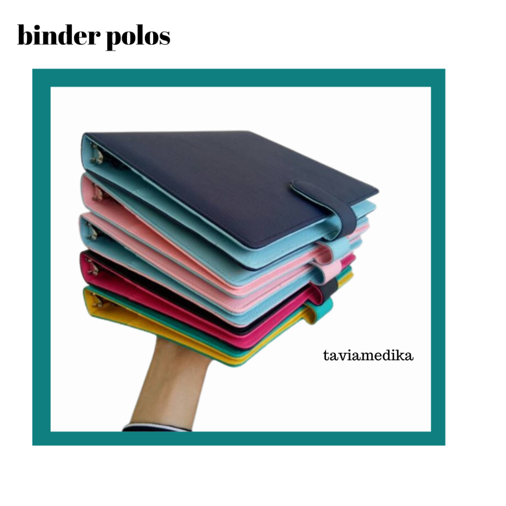 

[ tavia medika ] Binder Polos Eksklusif B5 26 Ring