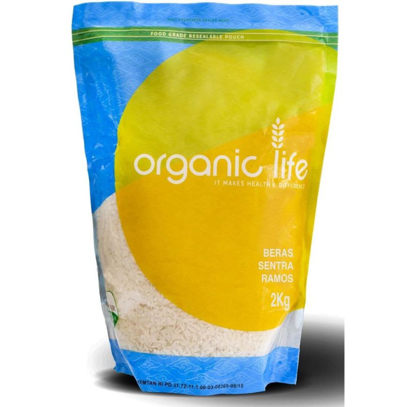 

Organic Life Beras Sentra Ramos 2kg