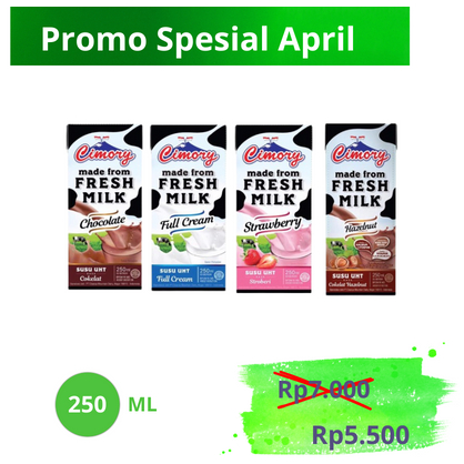 

Susu UHT Cimory 250ml All Variant