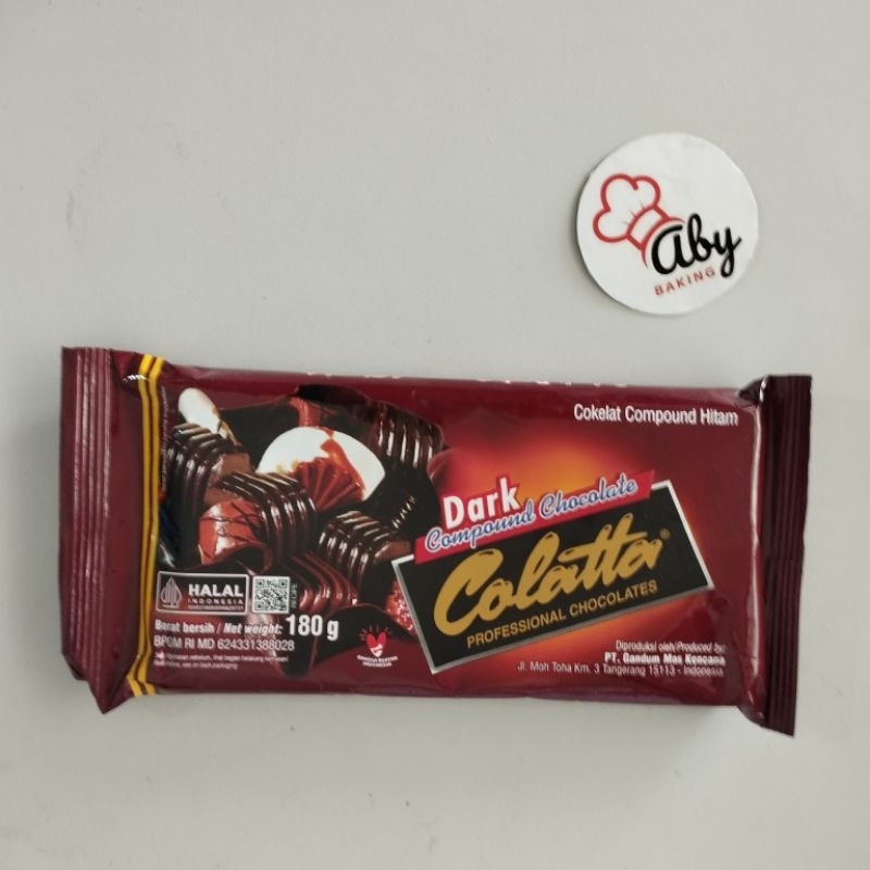 

Colatta Dark 180g Cokelat Compound Hitam