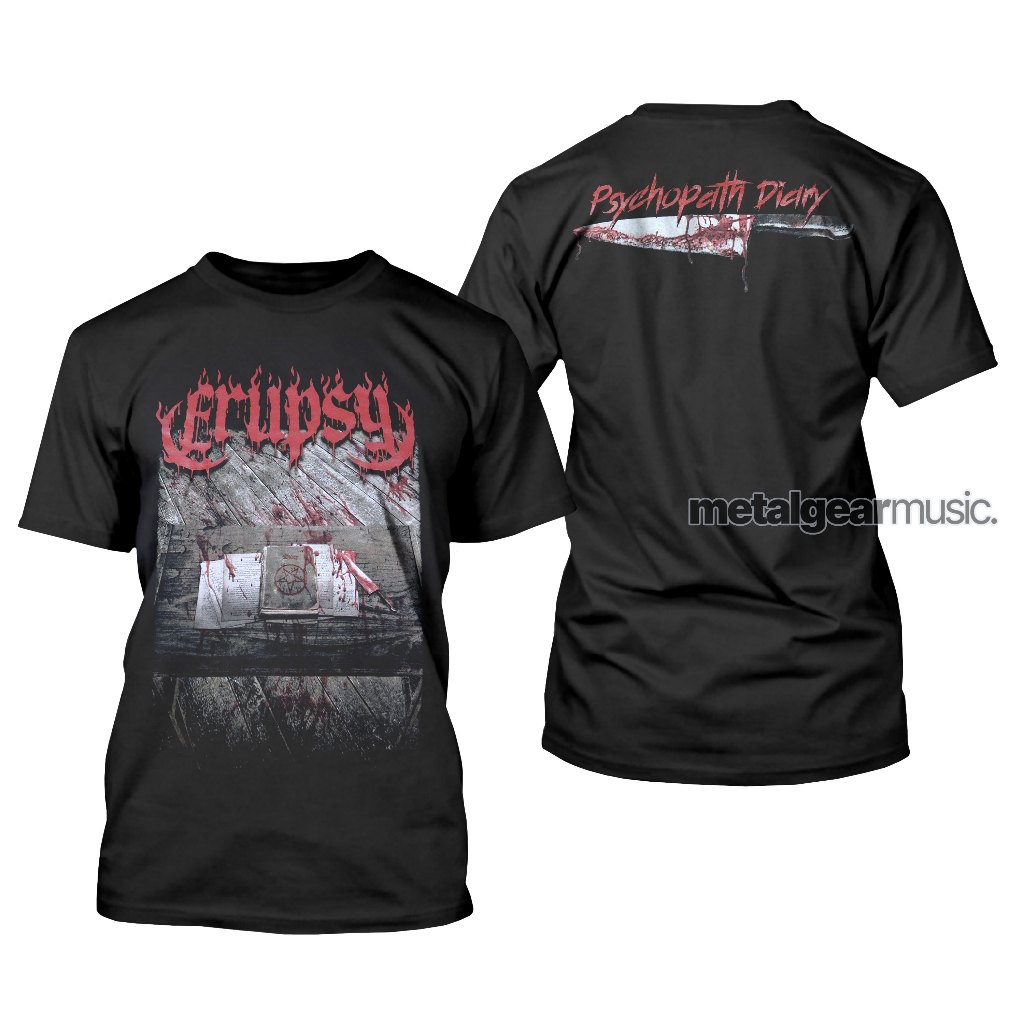 [HOT] Original Erupsy - Psychopath Diary Tshirt
