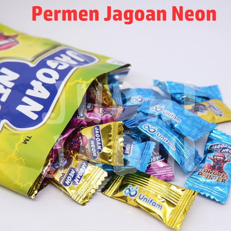 

Permen Jagoan Neon Candy Bag Unifam 1 Pack Isi 50 Pcs