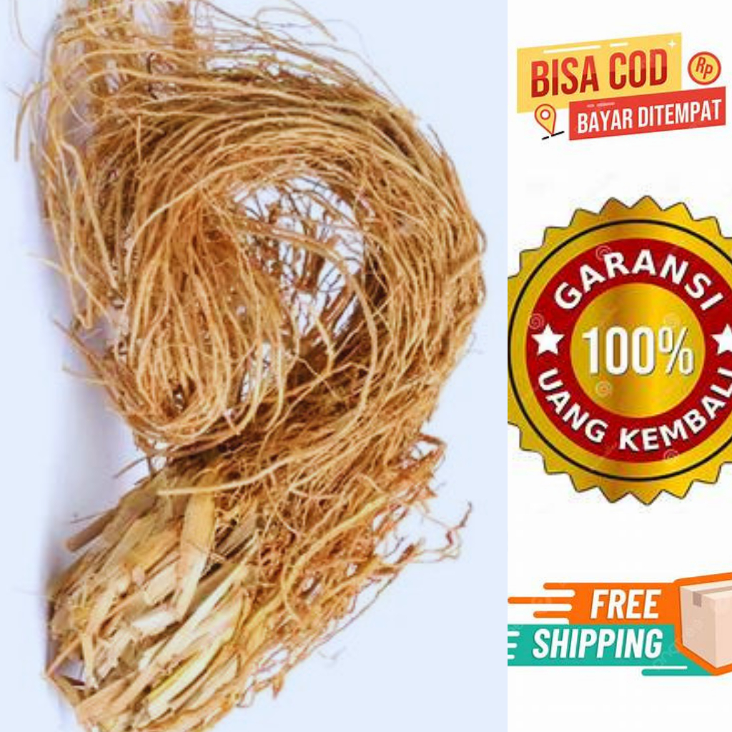 Akar Wangi / Akar Wangi Kering / Vetiver / Akar Wangi 100 gram / Akar Wangi Kering 100 gram / Vetive