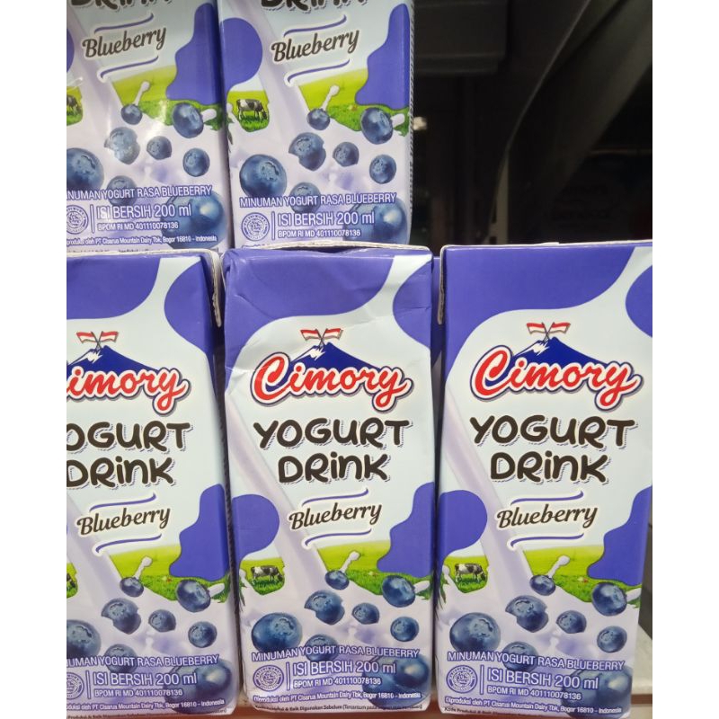 

yoghurt Cimory 200ml rasa blueberry