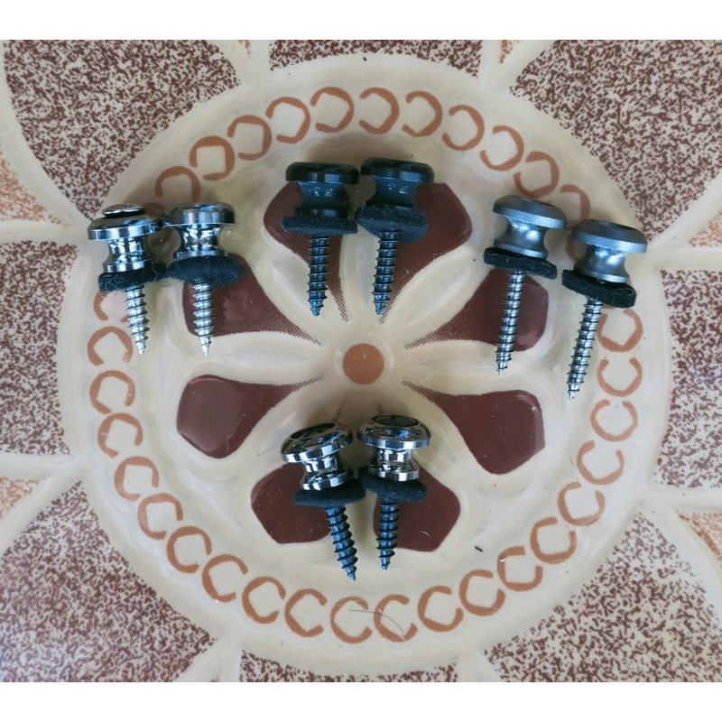 Endpin End Pin Strap Gitar Dan Bass Original Ibanez Kramer Jackson