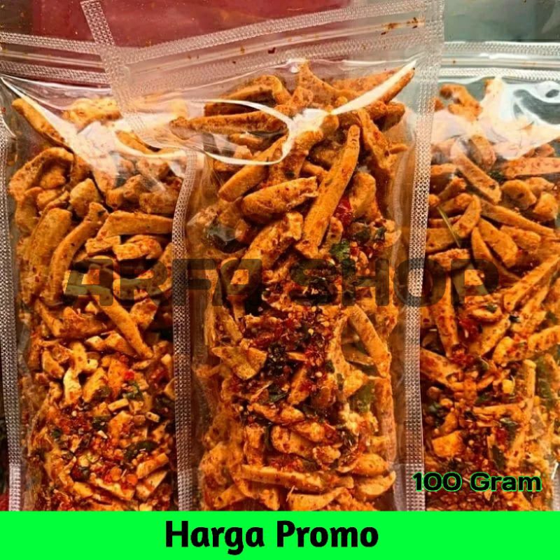 

Basreng Pedas Kemasan 100 Gram - Full bumbu