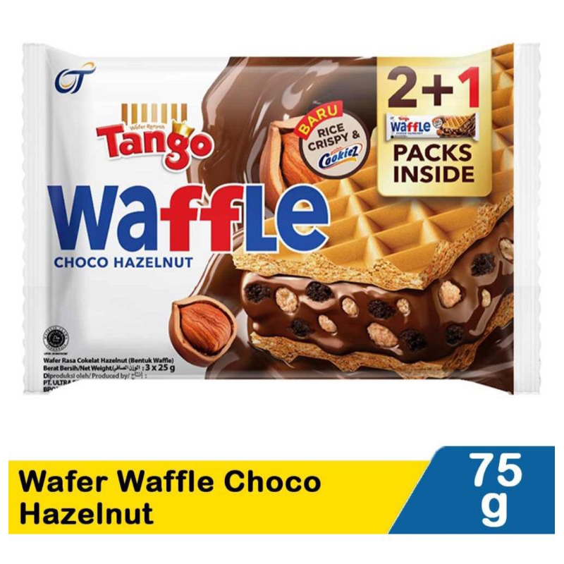 

Tango Waffle Cookiez & Cream/hazelnut 3 x 25 g