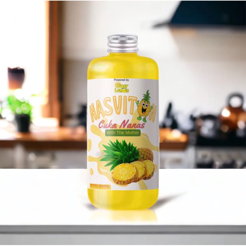 

1Liter Cuka Nanas Nasviton With Mother